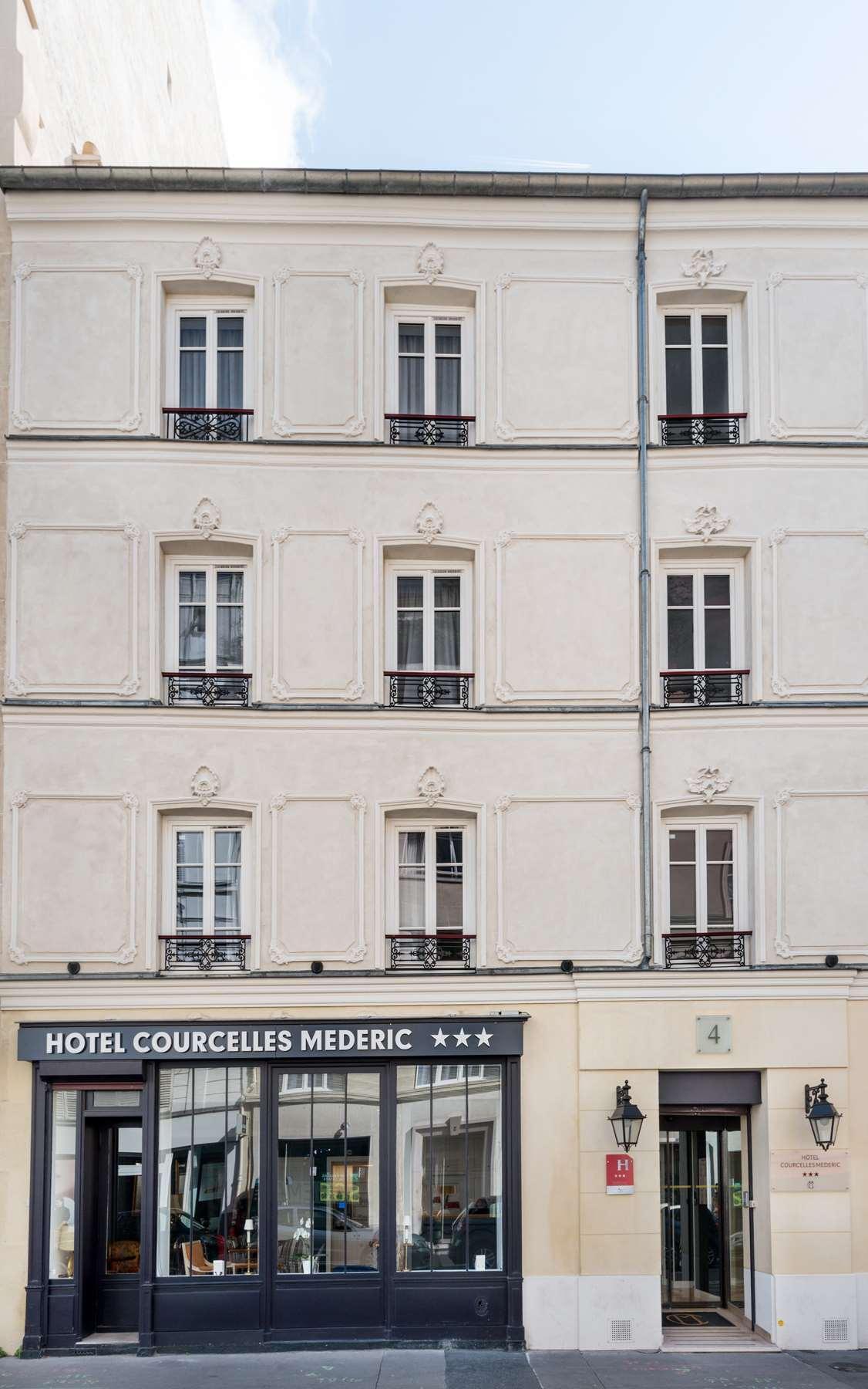 Courcelles Mederic Hotell Paris Exteriör bild