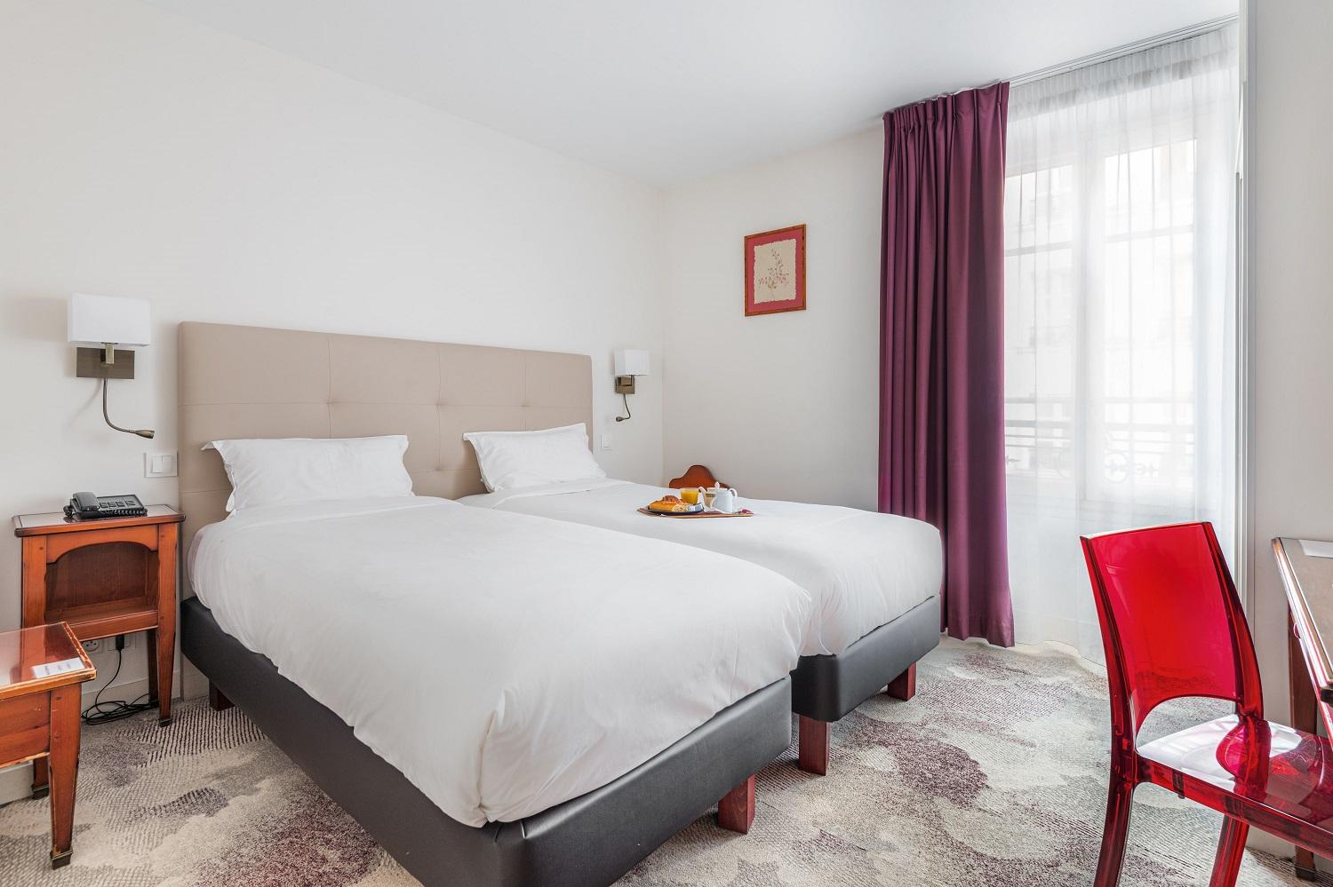 Courcelles Mederic Hotell Paris Exteriör bild